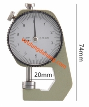 Thước đo độ dày đồng hồ cơ  0-10mm